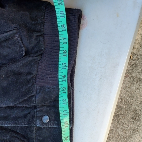 Members‎ Only  Fleece Lined  Leather bomber 46 - Picture 8 of 16